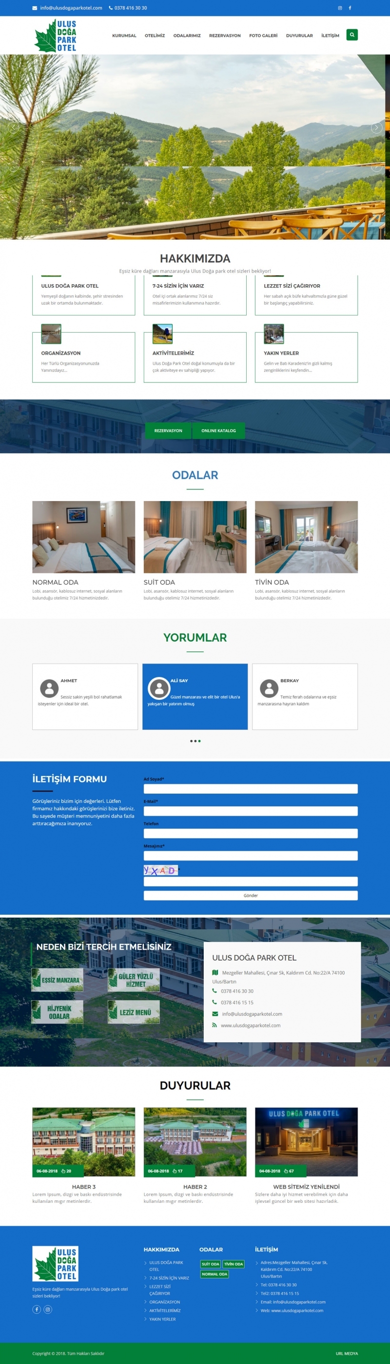 Ulus Doğa Park Otel